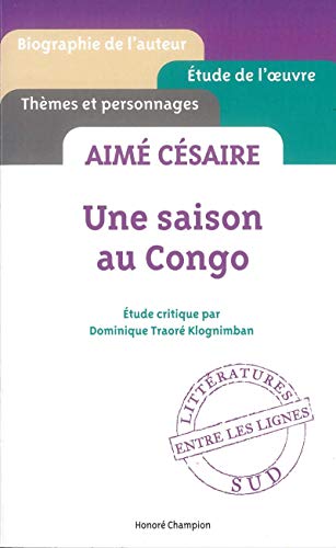 Une saison au Congo d'Aimé Césaire von champion